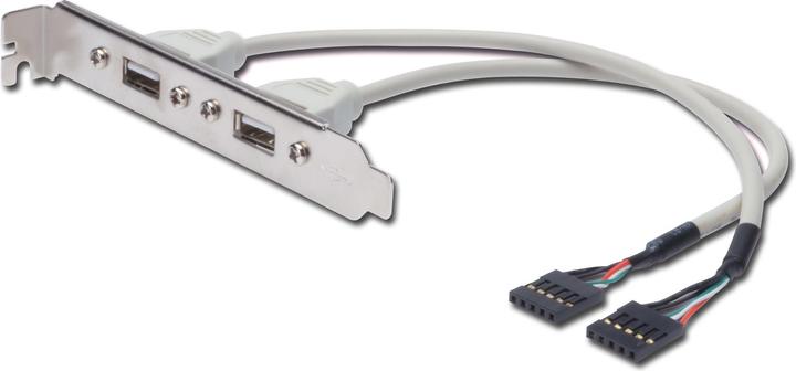 Digitus USB beugel kabel, 0,25m