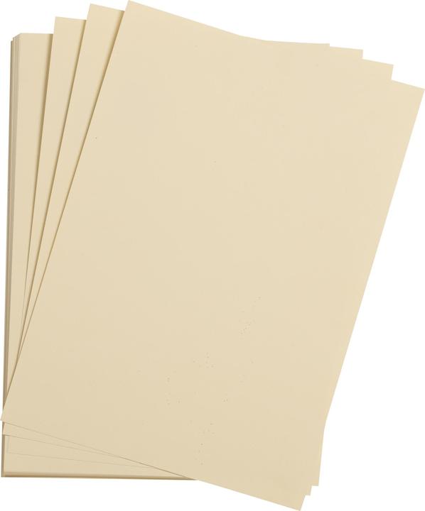 Image du produit Clairefontaine Etival Color paquet 25F A4 160g - Ivoire (160 g/m², 540 x)