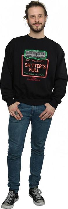 Produktbild National Lampoon´s Vacation National Lampoon's Christmas Vacation Greyscale No Vacancy Sweatshirt (S)