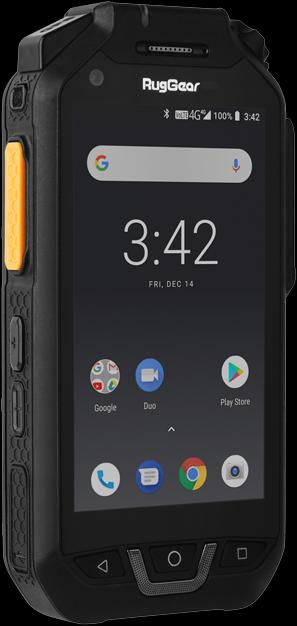 Rug Gear RG725 (16 GB, Nero, 4", Doppia SIM, 5 Mpx, 4G)