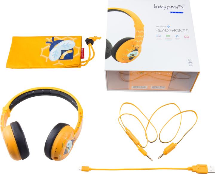 Actual product image Buddyphones Wave children's headphones