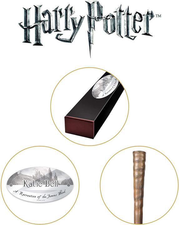 Image du produit Noble Collection Baguette magique Harry Potter Katie Bell (édition personnage)