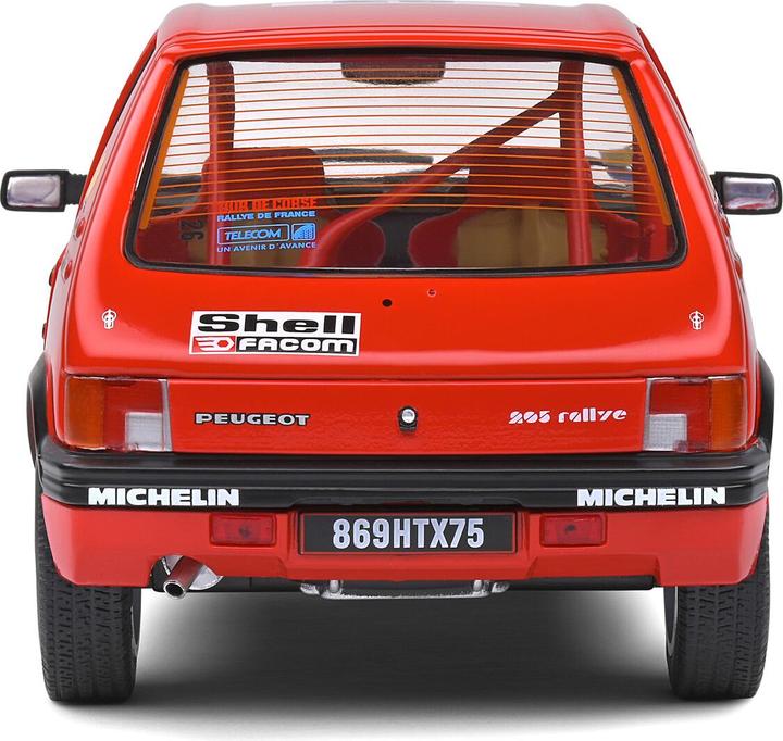 Image du produit Solido 1:18 Peugeot 205 PTS rouge #26