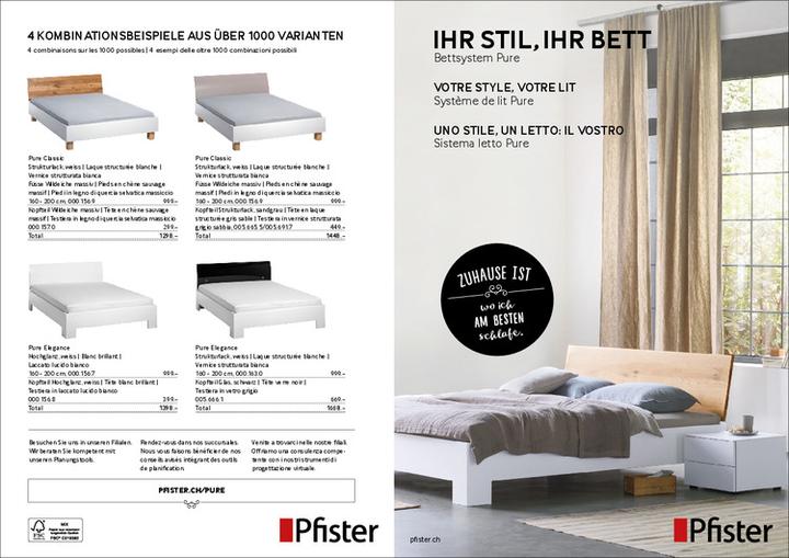 pfister Pure Straight (166 x 6 cm)