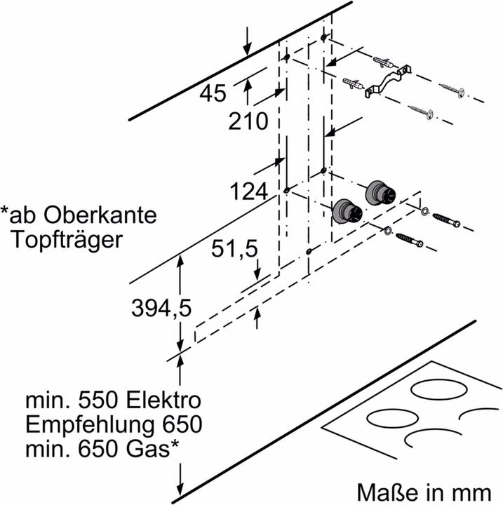 Actual product image Bosch Hausgeräte DWB67CM50 (Wall hood)
