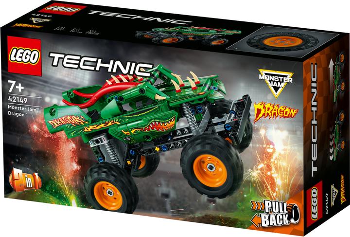 Actual product image LEGO Monster Jam Dragon (42149, LEGO Technic)