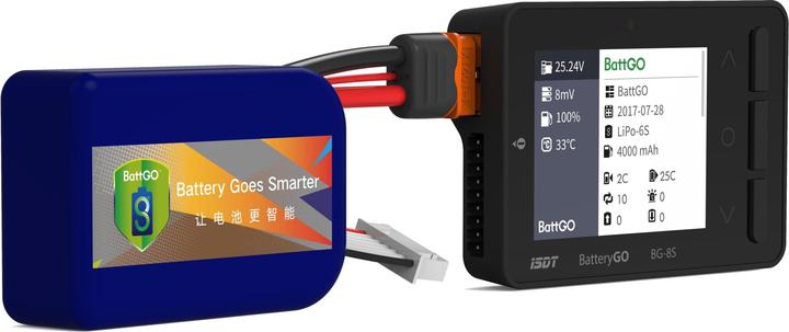 Actual product image Isdt BG-8S Smart Battery Checker