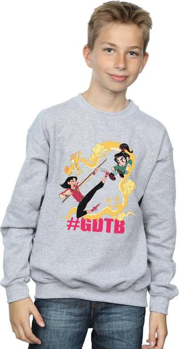 Actual product image Disney Boys Wreck It Ralph Mulan And Vanellope Sweatshirt (152, 158)