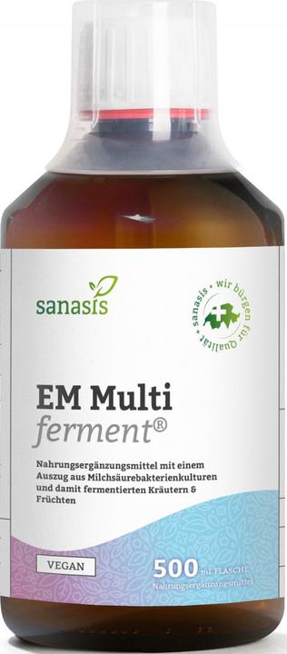 Sanasis EM Multi ferment (500ml) (1 Stück, Flüssigkeit, 575 g)