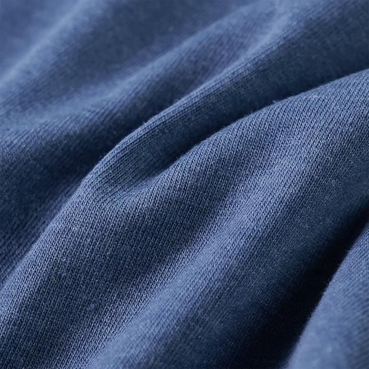 Immagine prodotto VidaXL Camicia da bambino a maniche lunghe blu melange 128,Materiale: 60 (128)