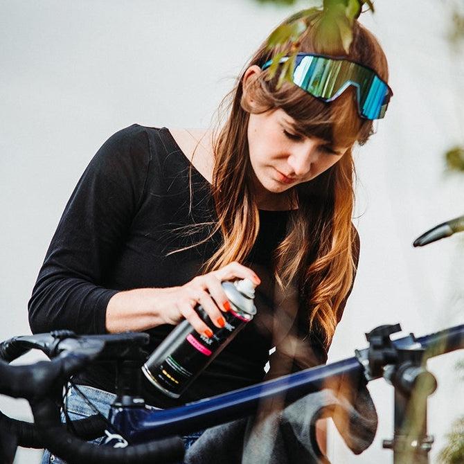 Actual product image Dynamic Bike Care Super 7 (1000 ml, Microfibre cloth, Brush, Bicycle cleaner, Care set, Chain oil)