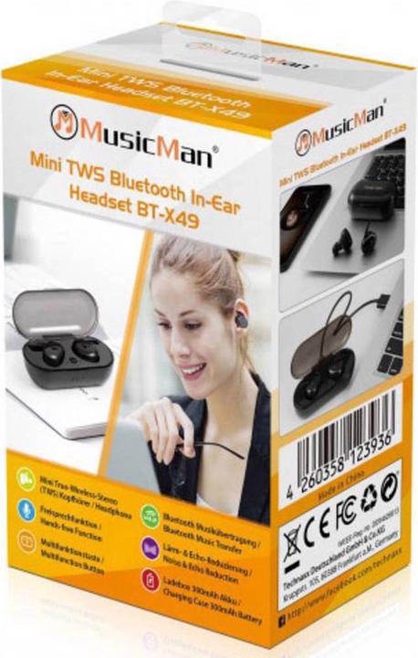 Produktbild Technaxx Musicman BT-X49 (ANC, 3 h, Kabellos)
