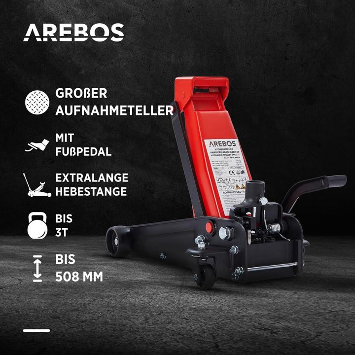Actual product image Arebos Jack