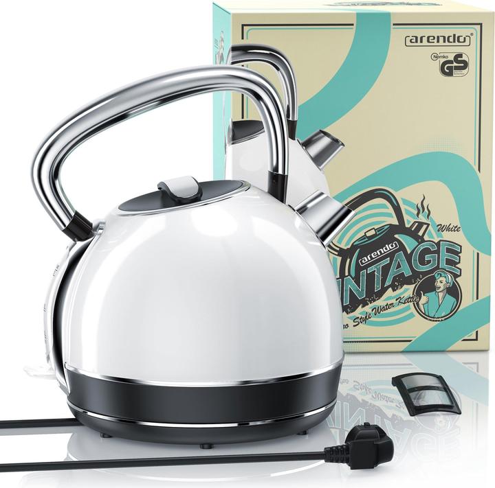 Produktbild Arendo B: Weiss 1,7 Liter (1.70 l, EU-Stecker)