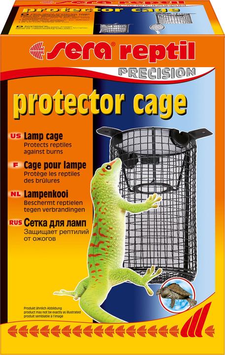 Actual product image Sera Lamp cage reptil protector cage