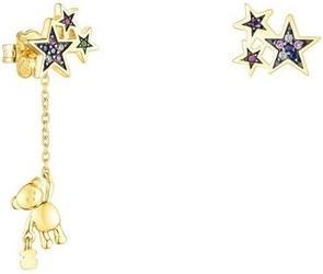 Tous - Gold Plated Vermeil Asymmetric Earrings 1003416600