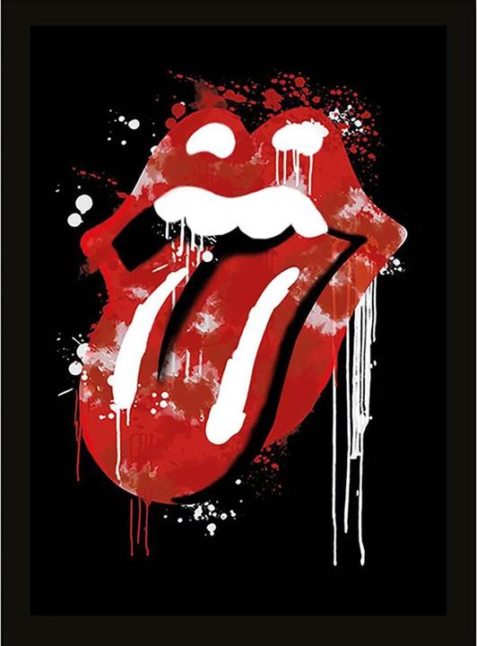 Image du produit The Rolling Stones - Photo encadrée (40 x 30 cm)