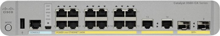 Actual product image Cisco Catalyst 3560-CX (8 Ports)