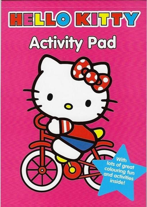 Actual product image Hello Kitty A5 Aktivitätenbuch (German)