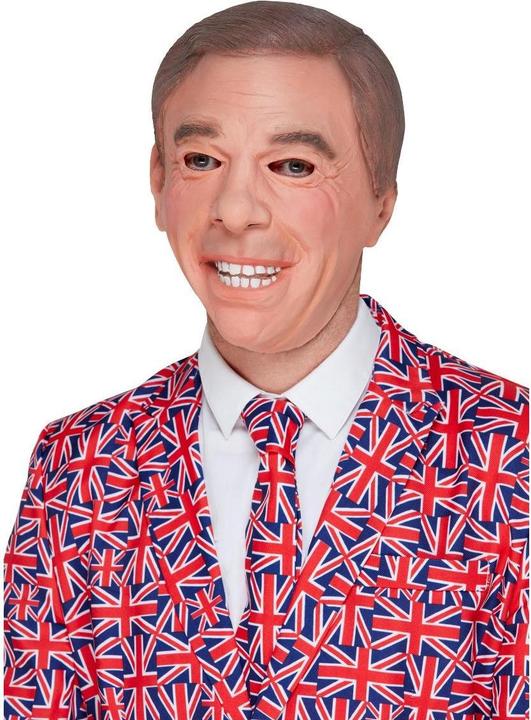 Image du produit Smiffys - Masque de déguisement BREXIT NIGEL FARAGE - Adulte