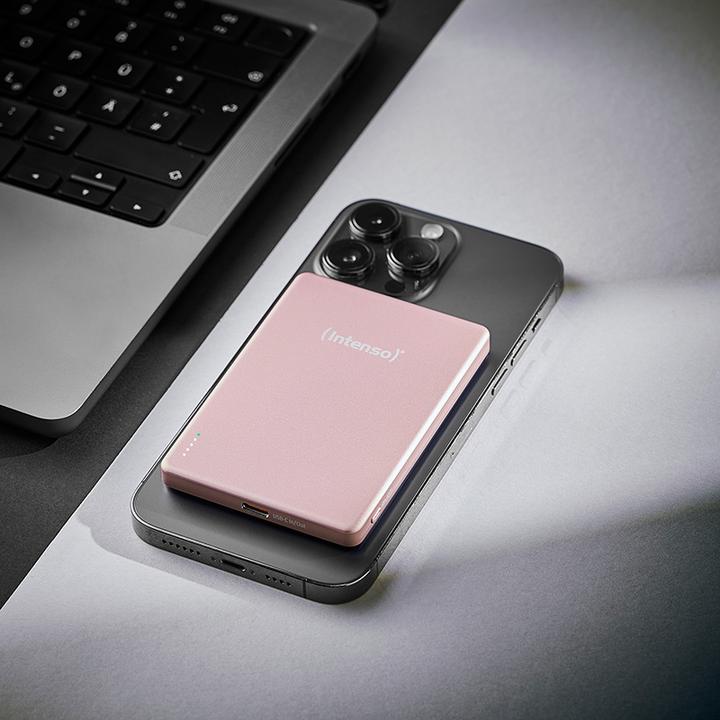 Immagine prodotto Intenso Magn. Wireless Powerbank MW10000 10000 mAh Rosé (10000 mAh, 20 W)