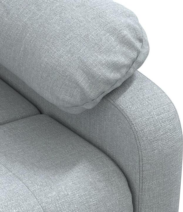 Image du produit VidaXL Fauteuil de massage Fauteuil TV Fauteuil relax Fauteuil de relaxation Gris clair