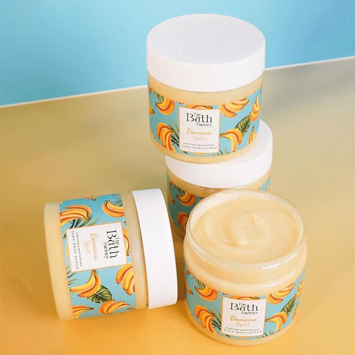 Image du produit The Bath Factory Banana Split Shea Körperpeeling 300g