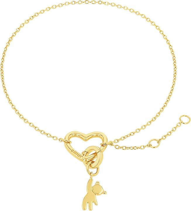 Immagine prodotto Amor Bracciale da donna, argento 925 | cuore (20 cm, Argento 925)
