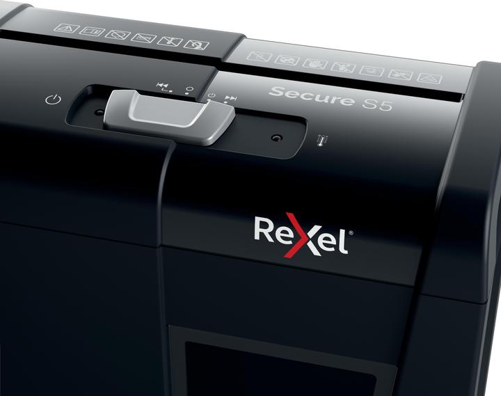 Produktbild Rexel SECURE S5 - Aktenvernichter (Streifenschnitt)