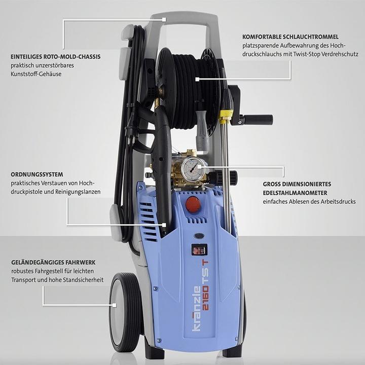 Image du produit Kränzle Nettoyeur haute pression K 2160 TST (Fonctionnement sur secteur)