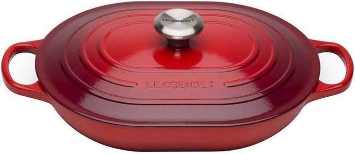 Produktbild Le Creuset Oblong Signature (31 cm, Bräter + Schmortopf, Gusseisen)