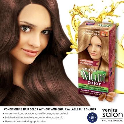 Produktbild Venita Multicolor Hair Dye 5.3 Light Brown 100Ml (5.3 Light Brown)
