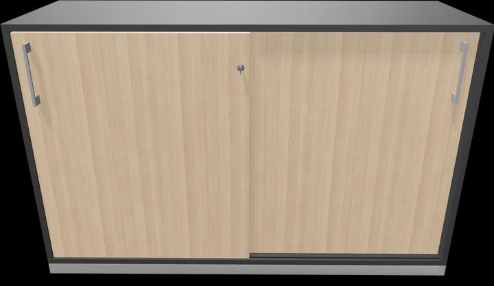 Actual product image Narbutas Choice sliding door cabinet (120 x 40 x 76 cm)
