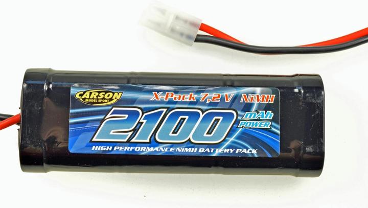 Image du produit Carson Racingpack NiMH 2100mAh 7,2V (7.20 V, 2100 mAh)