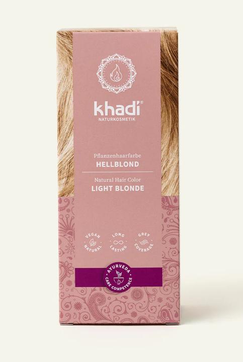 Actual product image Khadi Plant Hair Color (Blond)