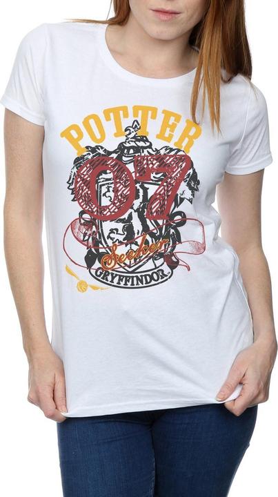 Actual product image Womens/Ladies Gryffindor Seeker Cotton T-Shirt (XL)