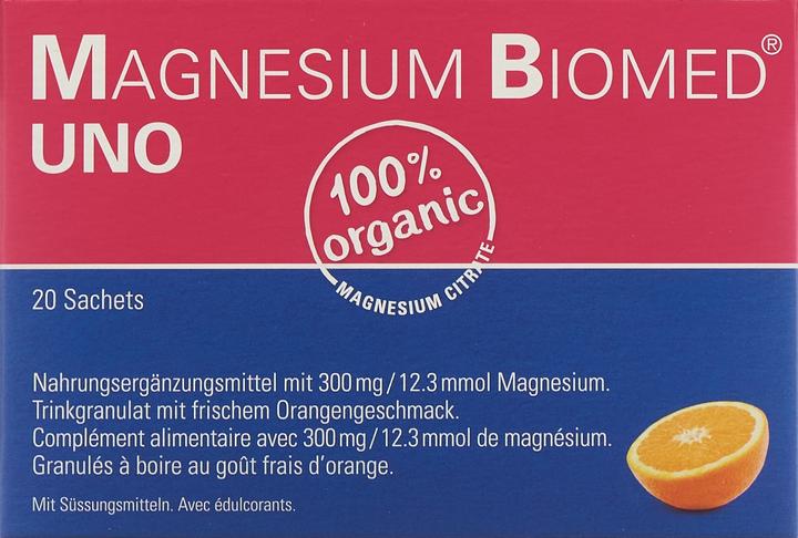 Immagine prodotto Biomed Magnesium Uno (20 Pezzo/i, Busta, 80 g)