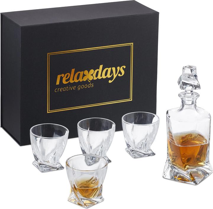 Actual product image Relaxdays Da-whisky set (8 dl, 1 x, Whisky glass)