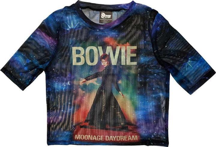 Immagine prodotto David Bowie Moonage Daydream - Crop Top in rete (XXS)