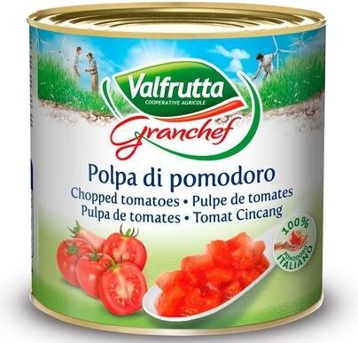 Image du produit Valfrutta Tomates hachées (2500 g)