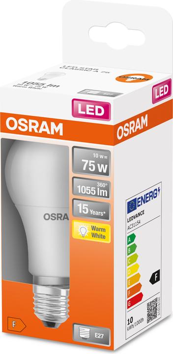 Actual product image Osram LED Monochrome (E27, 11 W, 1055 lm, 1 x, F)