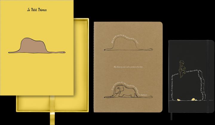 Immagine prodotto Moleskine NB&Cahier Set Principe Elefante (21 x 13 cm, Nessuna, Copertina rigida)