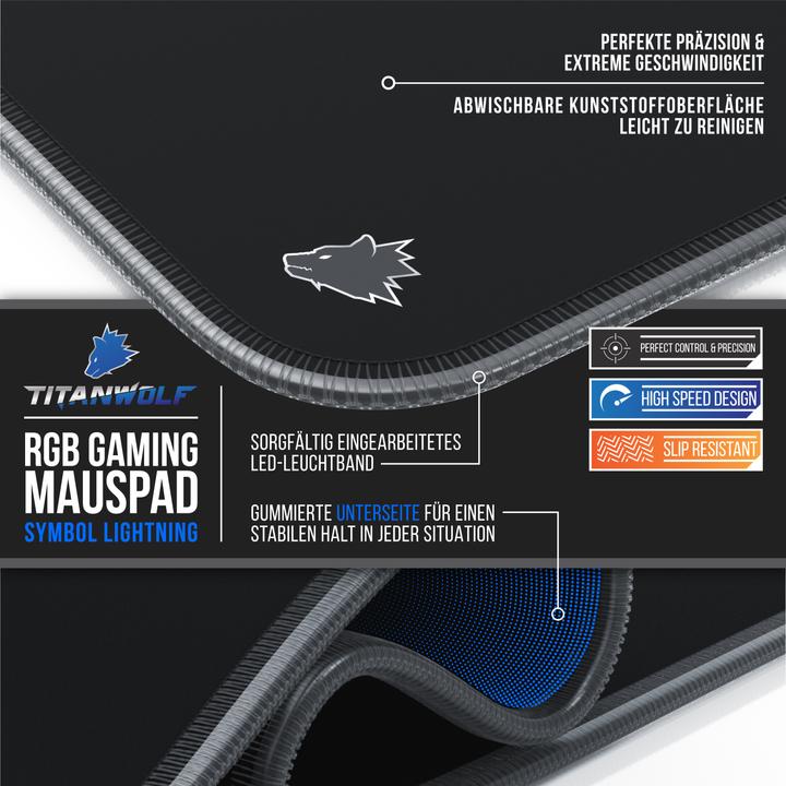Produktbild Titanwolf Gaming Mauspad (3XL)