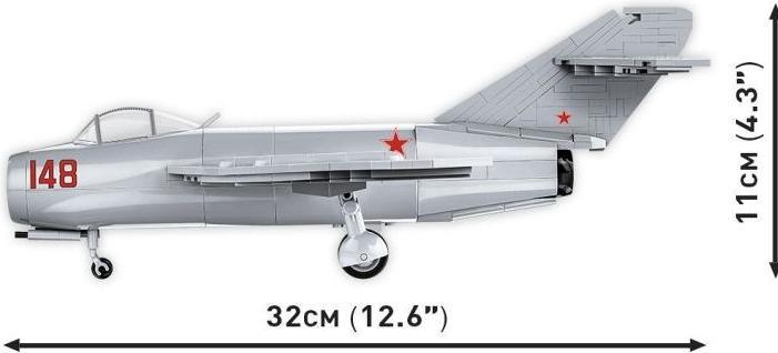 Image du produit Cobi MiG-15 Fagot, modèle réduit, 504 pièces, dès 7 ans