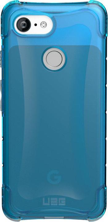Actual product image UAG Plyo Case blue transparent