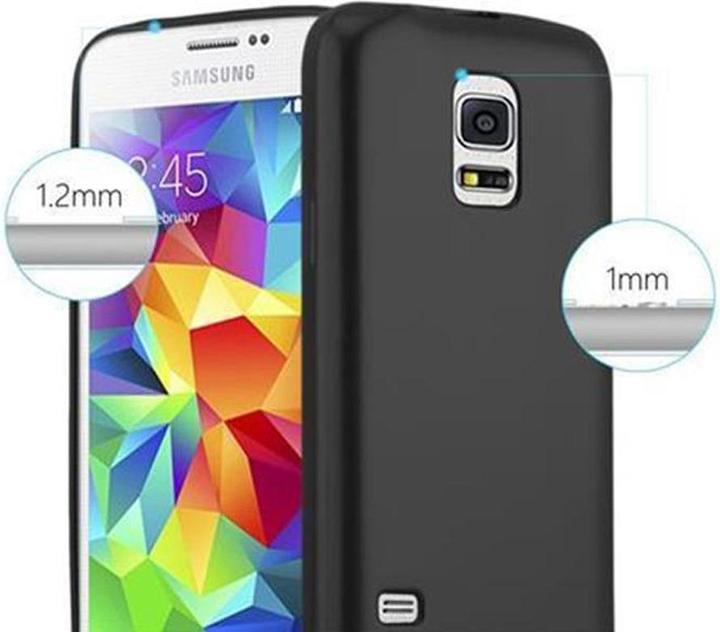 Actual product image Cadorabo Bumper TPU Matt Metallic (Samsung Galaxy S5 Neo, Samsung Galaxy S5)