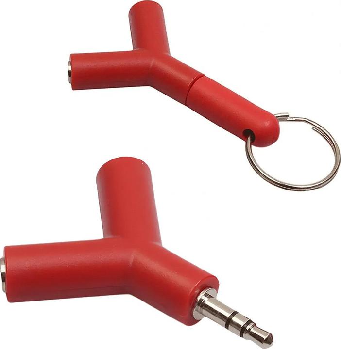 Image du produit AAi Mobile Adaptateur double jack pour casque (Jack 3.5mm)