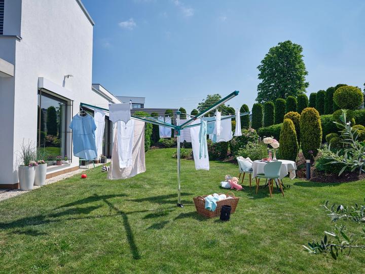 Immagine prodotto Leifheit Ombrello da bucato Linomatic 600 Deluxe Cover (60 m)