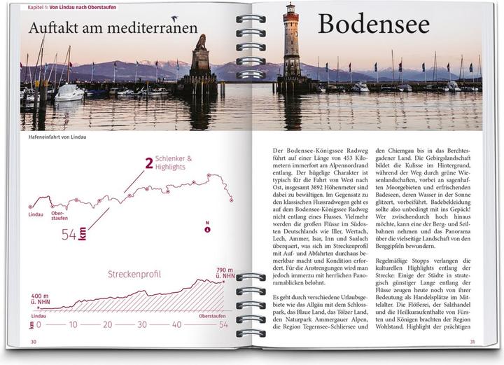 Immagine prodotto RadReiseFührer Bodensee-Königssee Radweg (Tedesco, Bussola, 2022)