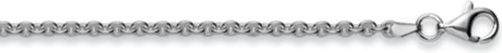 Immagine prodotto Natsumi Schmuck Collana in argento 925 con ancora rotonda 3mm (Argento 925, 40 cm)